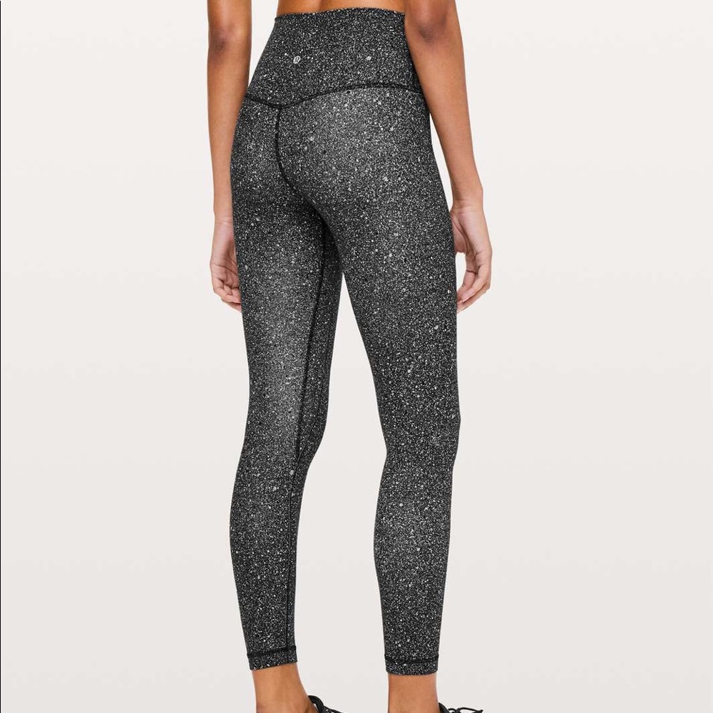 Lululemon Align Pant II 25" - Splatter Ice Grey